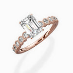 Bezel Vintage Style Engagement Ring - The Better Diamonds