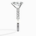 Bezel Vintage Style Engagement Ring - The Better Diamonds