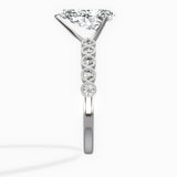 Bezel Vintage Style Engagement Ring - The Better Diamonds