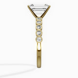 Bezel Vintage Style Engagement Ring - The Better Diamonds