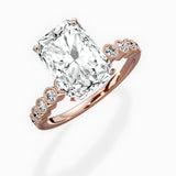 Bezel Vintage Style Engagement Ring - The Better Diamonds