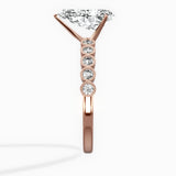 Bezel Vintage Style Engagement Ring - The Better Diamonds