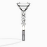Bezel Vintage Style Engagement Ring - The Better Diamonds