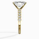 Bezel Vintage Style Engagement Ring - The Better Diamonds