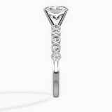 Bezel Vintage Style Engagement Ring - The Better Diamonds