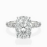 Bezel Vintage Style Engagement Ring - The Better Diamonds