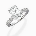 Bezel Vintage Style Engagement Ring - The Better Diamonds