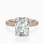 Bezel Vintage Style Engagement Ring - The Better Diamonds