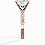 Bezel Vintage Style Engagement Ring - The Better Diamonds