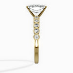Bezel Vintage Style Engagement Ring - The Better Diamonds