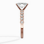 Bezel Vintage Style Engagement Ring - The Better Diamonds