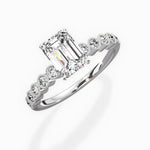 Bezel Vintage Style Engagement Ring - The Better Diamonds