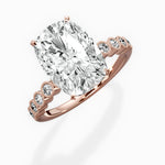 Bezel Vintage Style Engagement Ring - The Better Diamonds