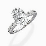 Bezel Vintage Style Engagement Ring - The Better Diamonds