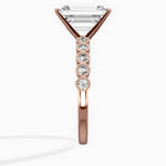 Bezel Vintage Style Engagement Ring - The Better Diamonds