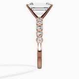 Bezel Vintage Style Engagement Ring - The Better Diamonds
