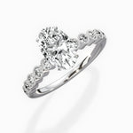 Bezel Vintage Style Engagement Ring - The Better Diamonds