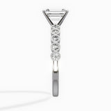 Bezel Vintage Style Engagement Ring - The Better Diamonds