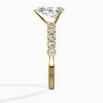 Bezel Vintage Style Engagement Ring - The Better Diamonds
