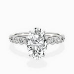 Bezel Vintage Style Engagement Ring - The Better Diamonds
