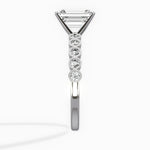 Bezel Vintage Style Engagement Ring - The Better Diamonds