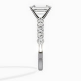 Bezel Vintage Style Engagement Ring - The Better Diamonds
