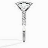 Bezel Vintage Style Engagement Ring - The Better Diamonds