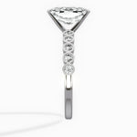 Bezel Vintage Style Engagement Ring - The Better Diamonds