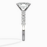 Bezel Vintage Style Engagement Ring - The Better Diamonds