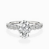 Bezel Vintage Style Engagement Ring - The Better Diamonds