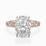 Bezel Vintage Style Engagement Ring - The Better Diamonds