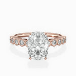 Bezel Vintage Style Engagement Ring - The Better Diamonds