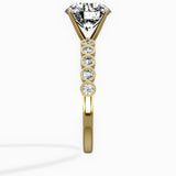 Bezel Vintage Style Engagement Ring - The Better Diamonds