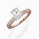 Bezel Vintage Style Engagement Ring - The Better Diamonds