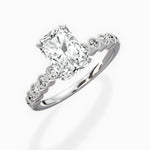 Bezel Vintage Style Engagement Ring - The Better Diamonds