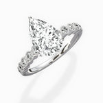 Bezel Vintage Style Engagement Ring - The Better Diamonds