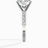 Bezel Vintage Style Engagement Ring - The Better Diamonds