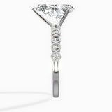 Bezel Vintage Style Engagement Ring - The Better Diamonds