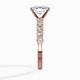 Bezel Vintage Style Engagement Ring - The Better Diamonds