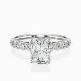 Bezel Vintage Style Engagement Ring - The Better Diamonds