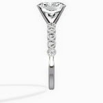 Bezel Vintage Style Engagement Ring - The Better Diamonds