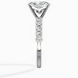 Bezel Vintage Style Engagement Ring - The Better Diamonds