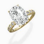 Bezel Vintage Style Engagement Ring - The Better Diamonds