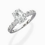 Bezel Vintage Style Engagement Ring - The Better Diamonds