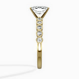Bezel Vintage Style Engagement Ring - The Better Diamonds