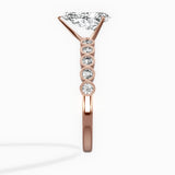 Bezel Vintage Style Engagement Ring - The Better Diamonds