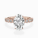 Bezel Vintage Style Engagement Ring - The Better Diamonds
