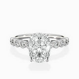 Bezel Vintage Style Engagement Ring - The Better Diamonds