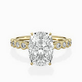 Bezel Vintage Style Engagement Ring - The Better Diamonds