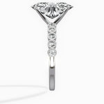 Bezel Vintage Style Engagement Ring - The Better Diamonds